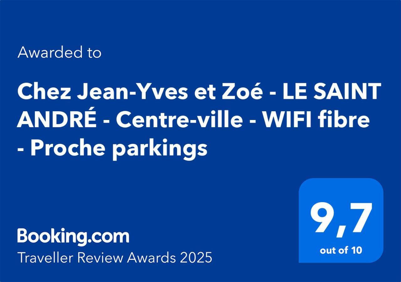 Chez Jean-Yves Et Zoe - Le Saint Andre - Au Calme, Tres Propre, Proche Parkings, Clim Niort Exterior foto